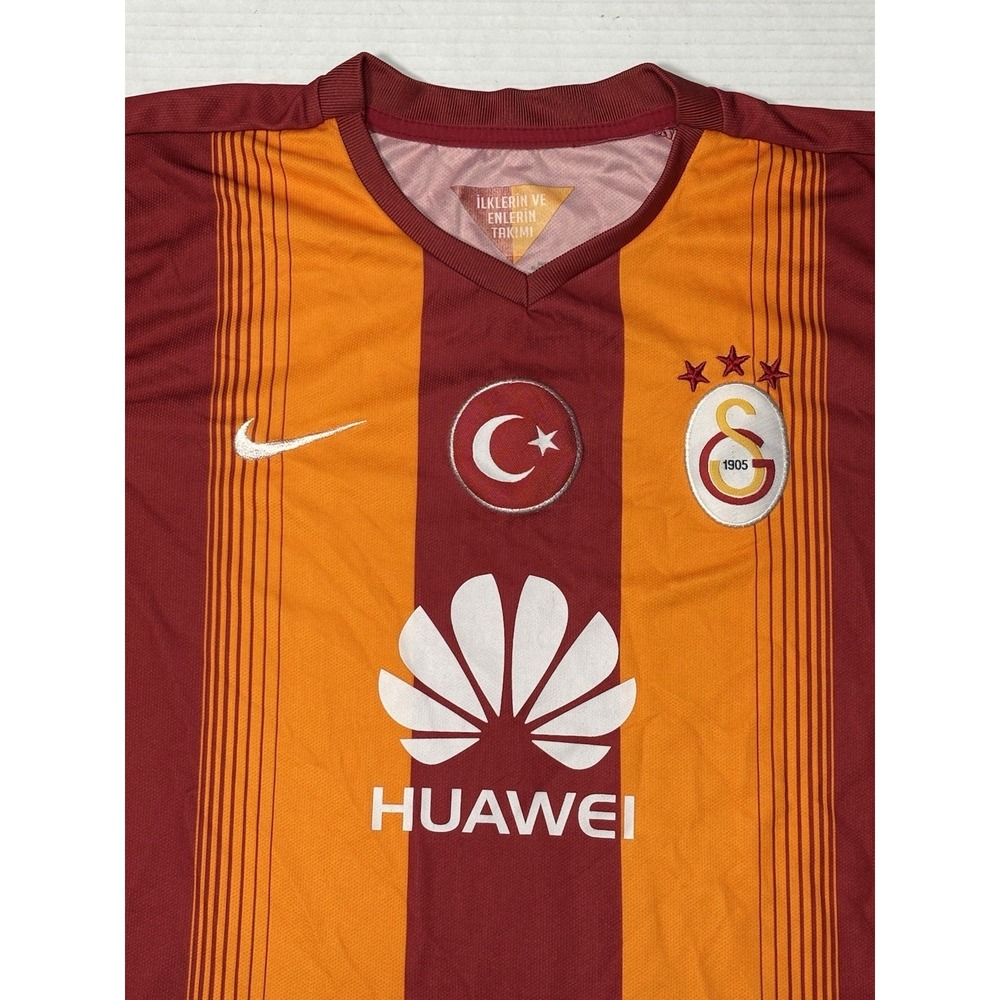 FC GALATASARAY SK Nike Football Home Soccer Dri-fit Jersey Shirt Boys YOUTH XL - Picture 2 of 9